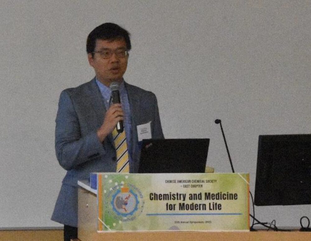 Dr. Yuan Cheng, President-Elect of CACS East Chapter, delivering closing remarks