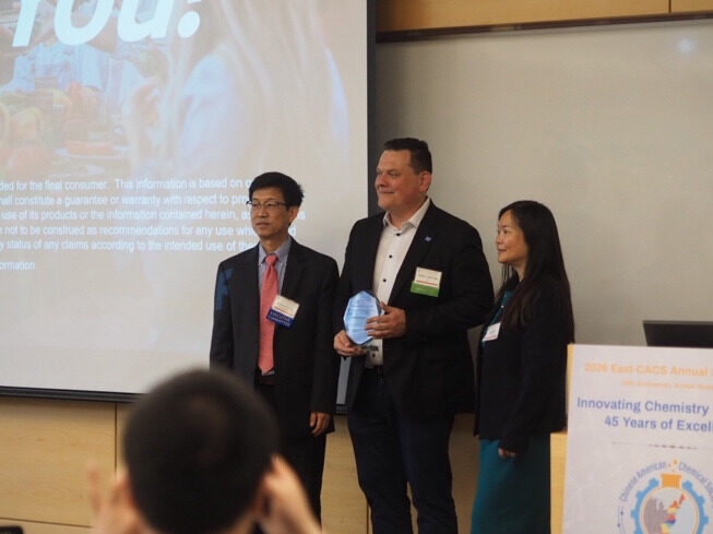 Excellent Service Award presentation